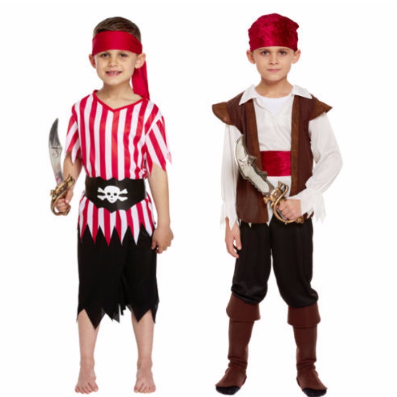 Partihandel Barn Piratdräkt