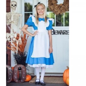 Holiday / Karneval Teenage Girl Halloween Kostym Barn Deluxe Alice Klänningar