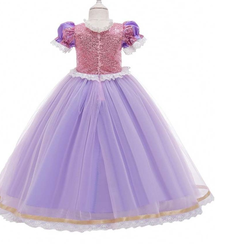 Snow White Children \\\\ \'s kjolbarns klädflickaklänningar D0615 SMR028