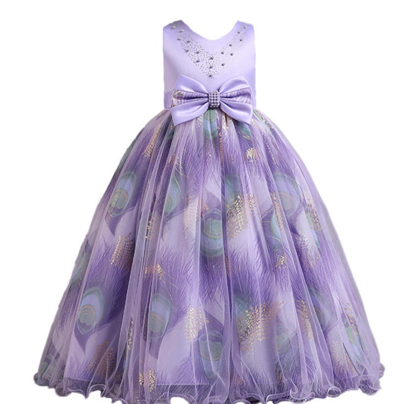 Barn spädbarn flicka blomma prinsessan party tutu klänning barn bröllop spets jul klänning vestidos kläder