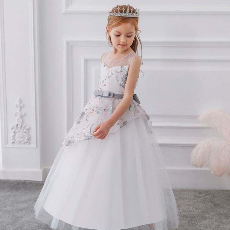 Högkvalitativ lång klänning för födelsedagsprinsessan bollklänning Fashion Girl \\\\ \'s klänning LP-250