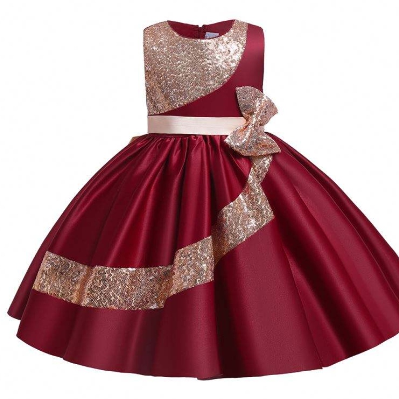 Baige 10 år Amazon Sequined Children\'s Girl Party Dress Girls Wedding Party Ball Gown L5283