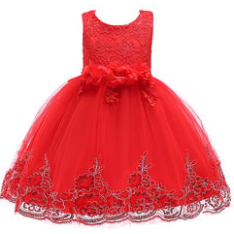 Princess Flower Girl Dress Summer Tutu Wedding Birthday Party Dresses For Girls Children\'s Costume Teenager Prom Designs