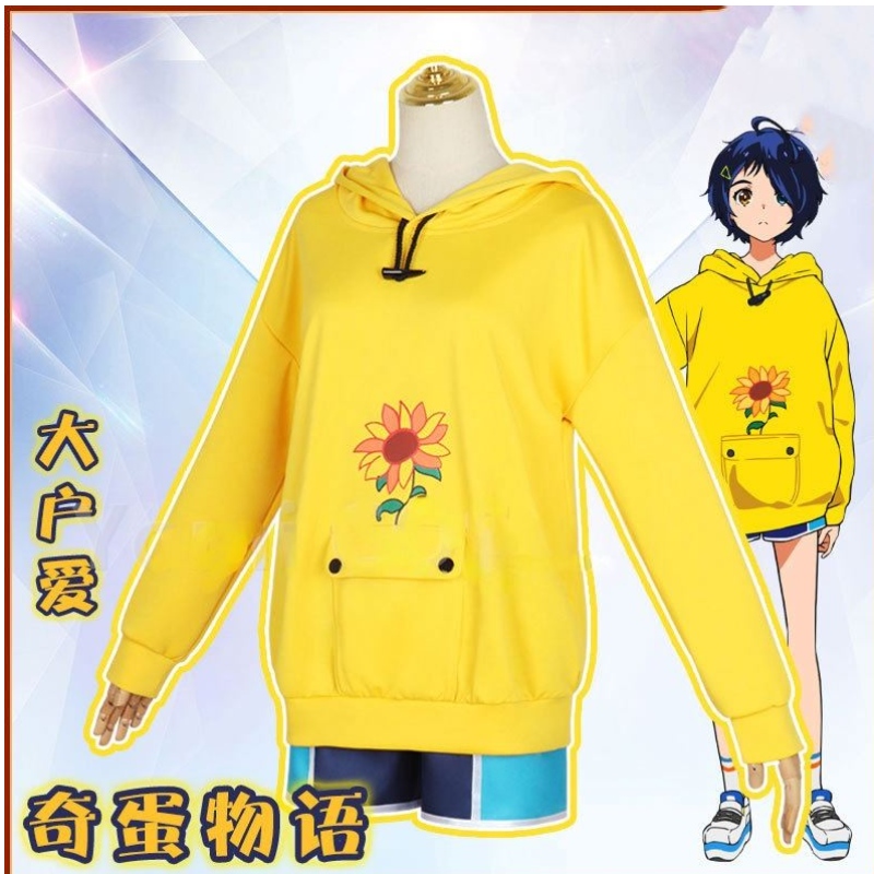 Ny Anime Wonder Priority Cosplay Ohto Ai Hoodies Girl Sweatshirt Sport Pullover Costume Clothing Cos Wig Halloween