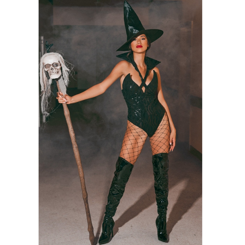 BLACK WICKED WITCH COSTUME